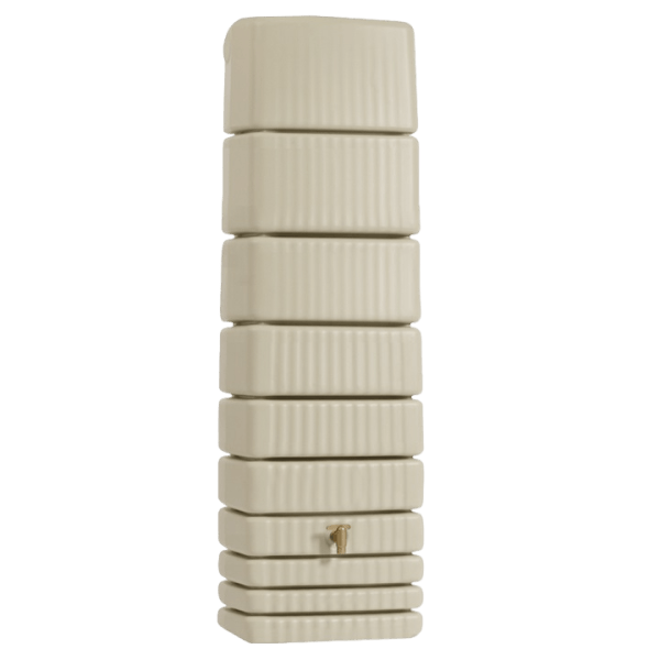 Slim wandtank beige 300 liter