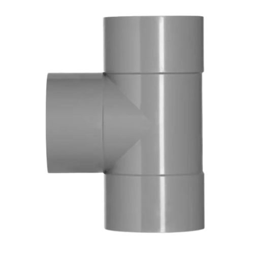 T-stuk PVC 88° 90 x 90 mm 3x lijmmof